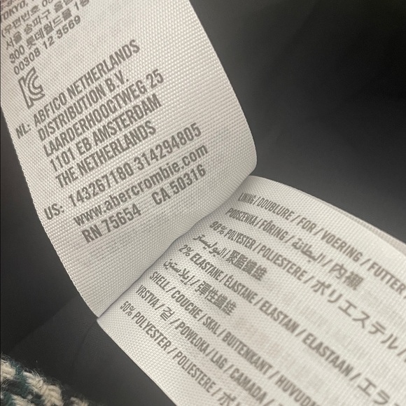 Abercrombie & Fitch Plaid A-Line Skirt - Picture 5 of 8